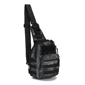 Túi đeo ngực Túi đeo vai Nylon đa chức năng Ngoài trời Nam Nữ Leo núi Túi Messenger Đi xe đạp Ba lô chống nước