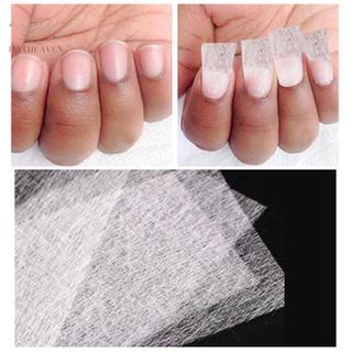 [hatheaven] 10 / 20 Chiếc Sợi Thủy Tinh Lụa Cho Móng Tay Dạng Nối Dài Lụa Không Dệt UV Gel Fiber Đẹp