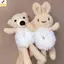 < YEI > Hoạt Hình Dễ Thương Ôm Gấu Dây Cao Su Cho Bé Gái Sang Trọng Đuôi Ngựa Maruko Dây Buộc Tóc Co Giãn Vòng Tóc Mũ Bé Gái Trẻ Em Phụ Kiện Tóc Mới