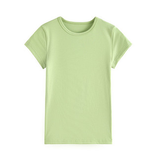 Áo thun nữ cổ tròn ngắn tay slim-fit mùa hè, phong cách mới đơn giản, đa dạng màu sắc