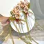 Giả Nhung Hoa Phong Cách Rừng Kẹp Tóc Phụ Kiện Tóc Kẹp Bên Kẹp Dễ Thương Phong Cách Nữ Tính Hanfu Ngọt Ruy Băng Bướm Siêu Cổ Tích Tóc