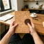 Phong Cách Mới Thân Thiện Với Môi Trường Máy Tính Xách Tay A5 Cork Grain Notepad Văn Phòng Kinh Doanh Notebook Bộ In TOLA