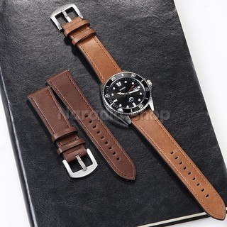 Phát hành nhanh Băng đô da thật 20 / 22mm dành cho doanh nghiệp Dây đeo đồng hồ da bò dành cho nam nữ Vòng tay thay thế