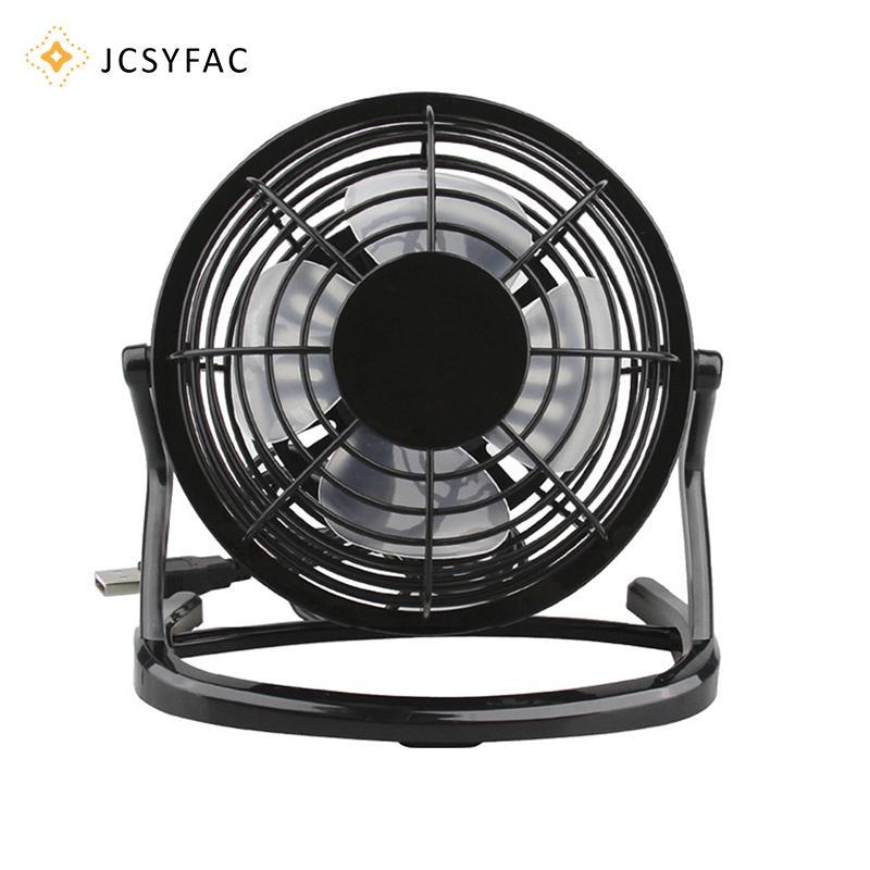 JCSYFAC Xoay Được 4 Inch USB Để Bàn Mini Làm Mát Im Lặng Quạt Cho Văn Phòng Laptopputer Notebook PC Mùa Hè Không Khí Mới