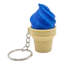 < Pluscloth > Móc khóa hình nón kem in 3d Giảm căng thẳng Đồ chơi Fidget Túi đựng chìa khóa giác quan Charm cho ví ba lô – Quà tặng phụ kiện bàn làm việc dễ thương cho trẻ em Người lớn Nón kem đến