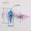 PNIAP - Mặt Dây Chuyền Hình Nàng Tiên Cá Ốc Viền Xanh, Phù Hợp Cosplay và Dự Tiệc, Quà Tặng Perfect cho Fan