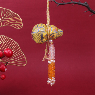 Pha lê tua rua bài hát Jin bầu mặt dây chuyền ngải cứu túi - Hanfu phụ kiện sáng tạo Fulu văn hóa
