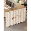 Hoạt Hình Under-Desk Chặn Màn Đục Lỗ Văn Phòng Nơi Làm Việc Bàn Chặn Chân Vải Rèm Chặn Dụng Cụ Tiện Dụng Điều Hòa Không Khí
