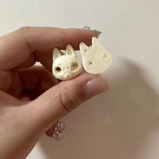 Ngà Trái Cây Khắc Với Hạt Mặt nạ Mèo DIY Bồ Đề Trái Cây Vòng Tay Siêu Dễ Thương Phụ Kiện Cầm Tay Phụ Kiện Nam Nữ NVWP