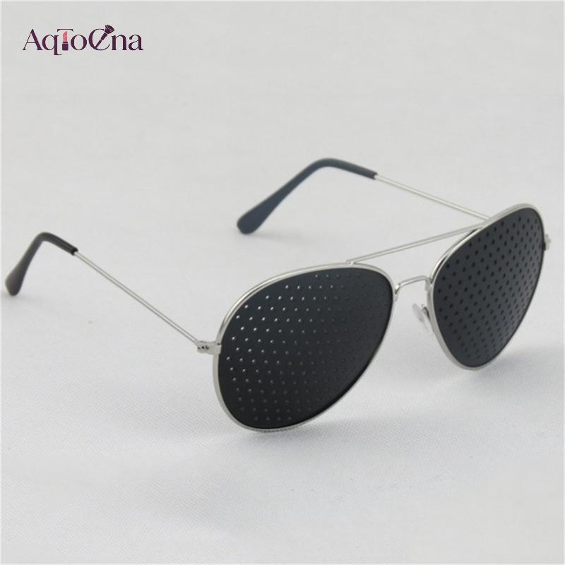 Kính Mát Pinhole Lỗ Nhỏ Cải Thiện Thị Lực AqToCna