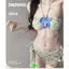 Bộ bikini Thái Chia Ba Mảnh Phù Hợp Với Bên Biển Kỳ Nghỉ Người Ảnh Hưởng Ảnh Phù Hợp Với Đồ Bơi Nữ Nữ