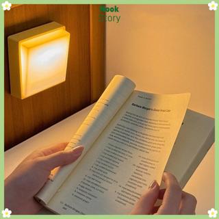 Đèn LED NOOKSTORY công tắc sạc USB, trang trí tối giản, gắn tường từ tính cho phòng ngủ
