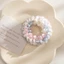 5 Chiếc Ngọt Ngào Nhiều Màu gradient Đan scrunchies Nhẹ Mềm Mại Dây Buộc Tóc Không Hư Tổn Dây Co Giãn Cho Nữ Trang Phục Hàng Ngày Và Sử Dụng Kiểu Tóc