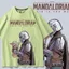 The Mandalorian Star Wars Áo thun nam mùa hè Little Yoda Baby Movie Hàng hóa Quần áo hợp thời trang tay ngắn