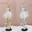 TRTR Ballerina Tượng Nhựa Bộ Sưu Tập Tượng Ba Lê Vũ Công Điêu Khắc Ba Lê Cô Gái Hình Cho Lối Vào Kệ Sách Trang Trí Nhà VN