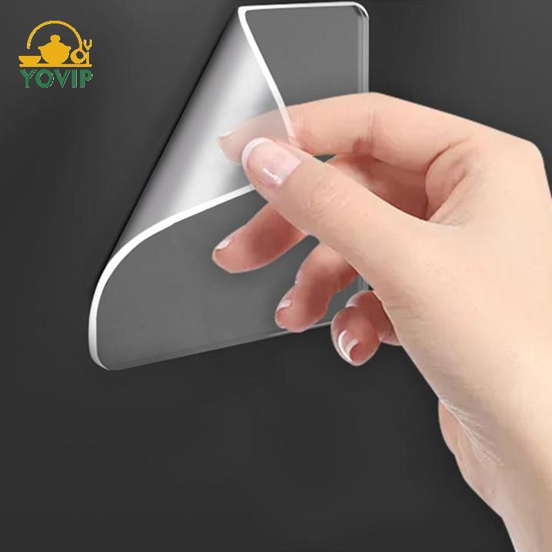 YOVIP Giá đỡ khung ảnh/poster, móc dính chắc chắn, chống thấm nước, dùng cho nhà bếp/phòng tắm, không khoan tường