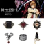 DEATH Notes DEATH NOTE Hàng hóa Logo Câu chuyện Nhẫn Niche Trang sức Anime hai chiều tinh tế