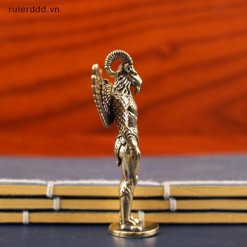 # ruierdd # Brass Devil Mini Nhân Vật Bộ Kim Loại Anime Sưu Tập Tượng Điêu Khắc Phong Cách Đồng Thau Cho Kệ Phòng Khách 5 Chiếc.