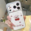 Ốp lưng iPhone họa tiết anh đào Bao da mềm cao cấp đựng máy ảnh - iP 7/8/X/XS/XR/11/12/13/14/15/16/17/Plus/Air/Pro/Max