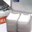 MAKY Cotton Pads Khăn lau móng tay Bàn chải trang điểm Hộp lưu trữ Doublepartment VN
