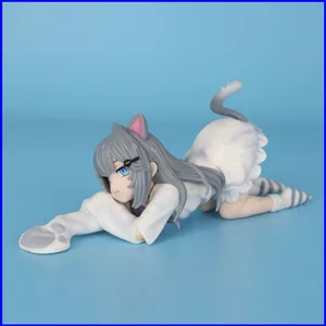 SQ3 Nachoneko Nút chặn mì Catgirl dễ thương Hình hành động Trang trí QS3