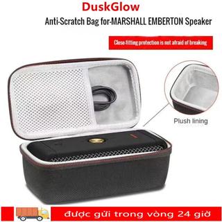 DUSKGLOW 1 Chiếc Túi Bảo Quản Loa, Hộp Đựng Chống Thấm Nước EVA Cứng, Phụ Kiện Chống Trầy Xước Hộp Bảo Vệ Mang Theo Chống Bụi Cho Loa MARSHALL BERTON