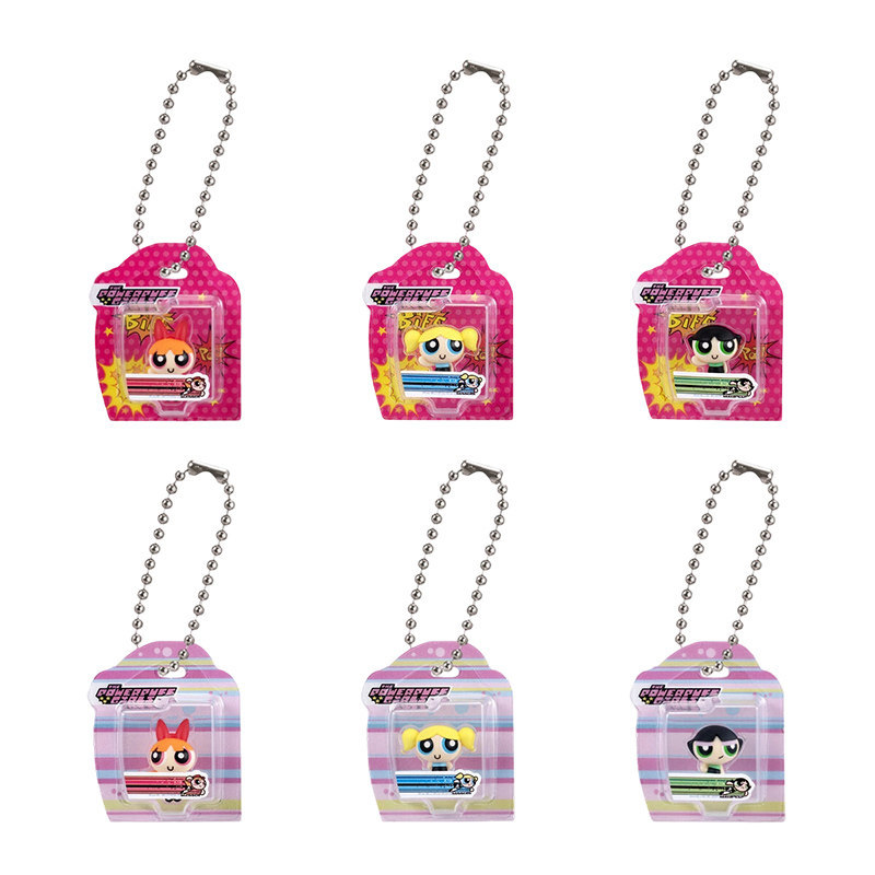 Móc khóa Mini Bandai The Powerpuff Girls [6 chiếc]