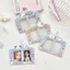 Hộp đựng thẻ ảnh SHUPUN, Thiết kế bảng điều khiển trò chơi Tay áo Photocard Kpop 3 inch, Chống nước có móc khóa Họa tiết động vật Vỏ thẻ thần tượng 2 lưới Người hâm mộ Kpop