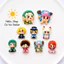 Usopp Sanji Chibi Meme Mini – Set Charm Hải Tặc One Piece cute gồm Luffy Zoro Ace Chopper Yamato Nami resin gắn dép Croc