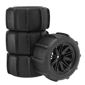 4 Bánh xe lốp Buggy địa hình 12mm Hex Snow and Sand Mud - WLtoys tương thích 144001 144010 HBX 16889 16890 1 / 14 1 / 16 1 / 18 Xe RC