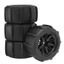 4 Bánh xe lốp Buggy địa hình 12mm Hex Snow and Sand Mud - WLtoys tương thích 144001 144010 HBX 16889 16890 1 / 14 1 / 16 1 / 18 Xe RC