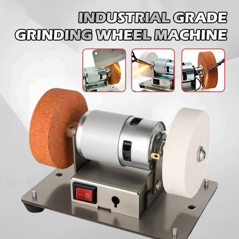 PNPIA- 220V Máy mài dao hai đầu đa chức năng Mini nhỏ gọn và tiện lợi
