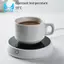 Cốc Cà Phê Đế Đĩa Giữ Nhiệt Coaster Cốc Nước Sưởi Miếng Ấm Cốc Hoạt Động Ngày Lễ Quà Tặng