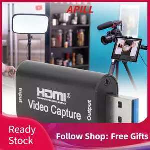 Apill Thẻ Video HD 4K USB O Stream Adapter 1080P 30FPS Để Phát Trực Tiếp Giảng Dạy Hình Ảnh Y Tế Điện Thoại PC