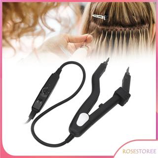 Rosestoree Bàn ủi nối nhiệt chuyên nghiệp cho salon nối tóc, dụng cụ nối dài tóc
