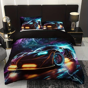 BDHC Xuyên Biên Giới Ba Mảnh Xe Thể Thao Dòng Duvet Cover Bộ Chải Ngoại Thương Duvet Cover
