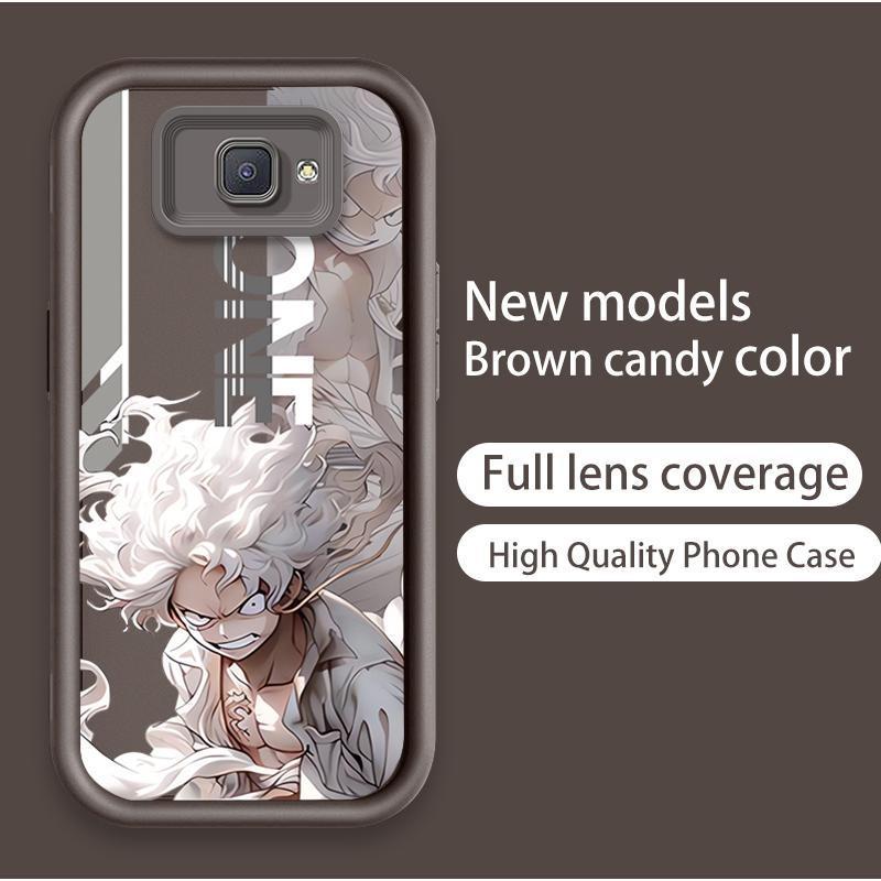 Ốp Lưng Cho Samsung J7 Prime Hoạt Hình Silicone Bé Gái Mềm TPU One Piece Five Gear Luffy Angel Eye Vỏ Điện Thoại Chống Sốc