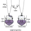 1 Cặp Sanrio Hello Kitty Tình Yêu Cặp Đôi Vòng Cổ Mặt Dây Chuyền Hoạt Hình Bạn Trai Bạn Gái Hoạt Hình Quà Tặng