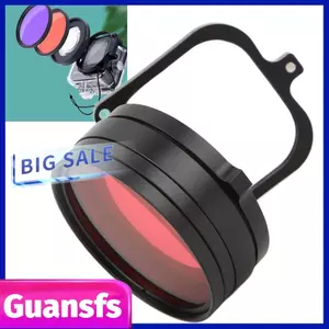 Guansfs 16x HD Macro Cận Cảnh Ống Kính Ổn Định Màu Đỏ Tím Lặn Lọc 58 Mm Di Động Đơn Giản Cho Hero 9 Chụp Ảnh Dưới Nước