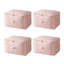 Top 4 125L Hai Tầng Quần Áo Bảo Quản Hộp Đựng Thoải Mái Người Tổ Chức Có Tay Cầm Cho Chăn Duvet Quần Áo Beddi