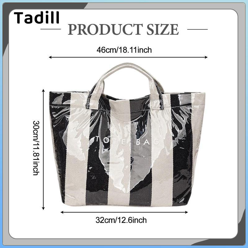 Túi Tote nữ phong cách Hobo phong cách giản dị, lý tưởng cho phòng tập thể dục, bể bơi,