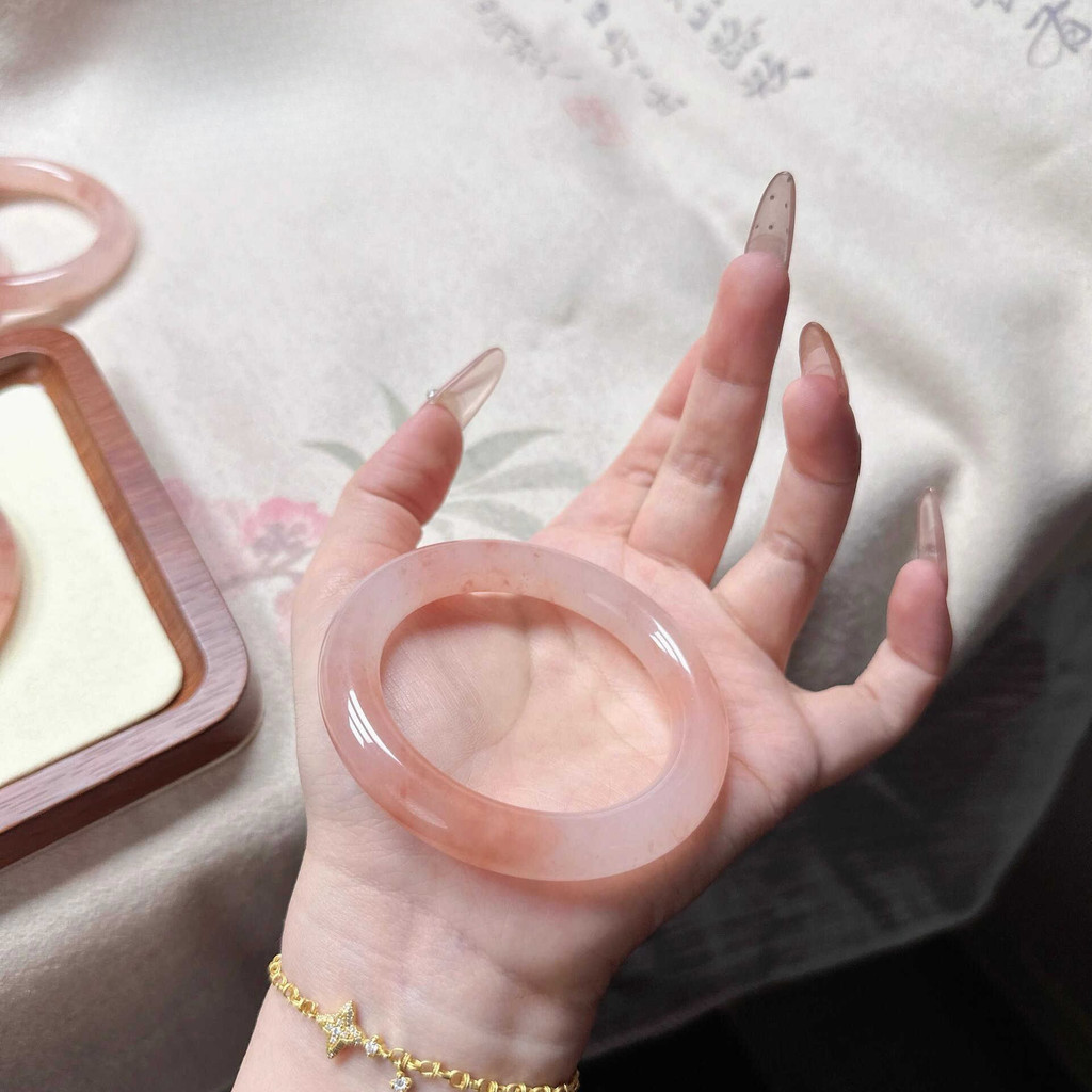 [𝐓ặ𝐧𝐠 𝐍𝐡ẫ𝐧] Vòng Tay Thạch Anh Hoa Tự Nhiên - Trang Sức Nữ Cao Cấp 𝐬𝐡𝐚𝐧𝐠𝐡𝐚𝐢 𝐬𝐭𝐨𝐫𝐞