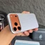 Dành Cho apple 17promax Ốp Lưng Điện Thoại Sóng Siêu Mỏng Từ Tính Cứng 16pro Hành Lý