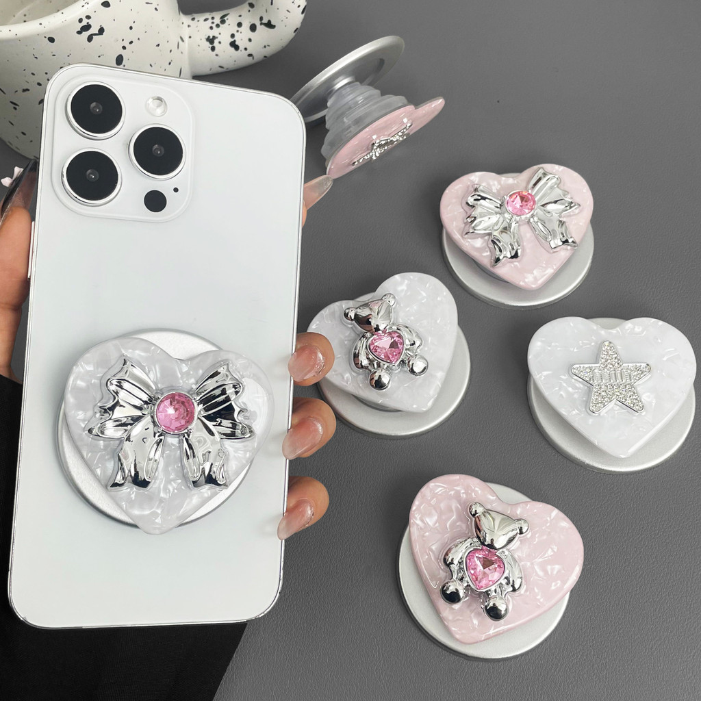 Hình trái tim hình vỏ màu hồng cho vỏ IPhone Hút hấp phụ mạnh