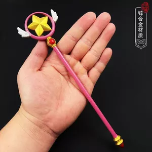 Đa dạng Sakura Magic Wand Đồ trang trí nhỏ Thẻ ma thuật Cô gái Đũa phép trang trí Cây đũa phép Niêm phong Cây đũa phép đầu chim dễ thương Ngôi sao Dream Wand Anime Hàng hóa