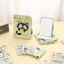 【Roshy】Gương trang điểm mini có thể gập lại thiết kế hoạt hình dễ thương. cầm tay phản chiếu HD để bàn