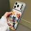 Mèo đen Akino Đối với iPhone 17/16Pro Corning Shell Dán da đơn giản mới