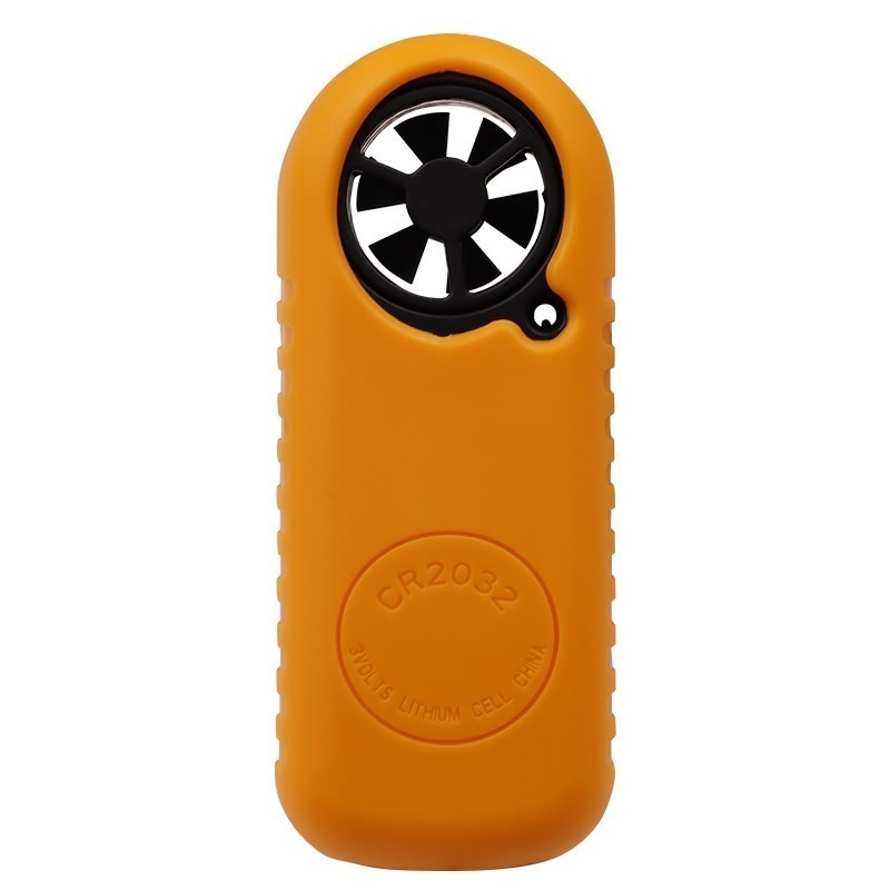 Đồng hồ đo túi anemometer tốc độ gió kỹ thuật số đếm nhiệt độ gió hiển thị máy đo nhiệt độ 0-30m / s