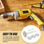 Máy cắt ống bên trong, Bộ cắt ống nước PVC lục giác 1 / 4 Inch Bộ cắt ống nhựa bên trong (32mm x3, 44mm x1)