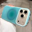 Ốp điện thoại từ tính màu mờ chất lượng cao cho iPhone 17 Pro Max 16 13 14 15 pro max Bảo vệ ống kính chống rơi Vỏ cứng bảo vệ điện thoại
